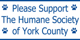 Please Support The Humane Society of York County