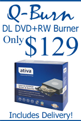 Q-Burn DVD Burner Sale